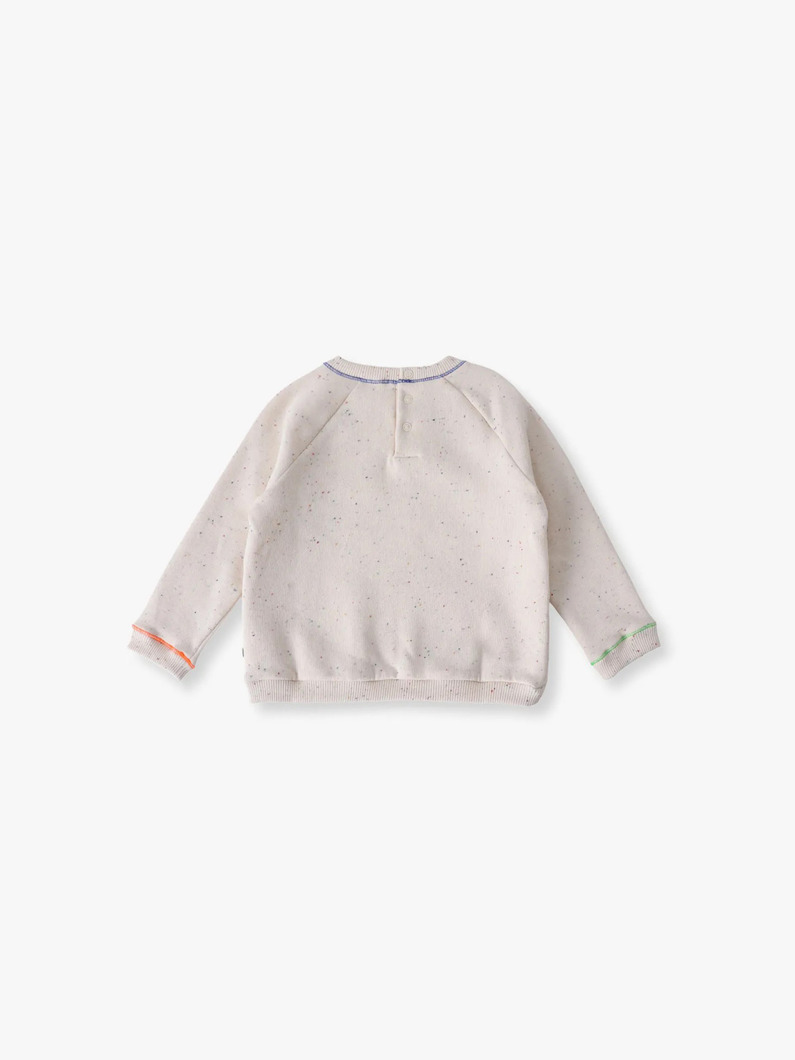 ネップ ベビー スウェット シャツ（18-36M） 詳細画像 off white 1