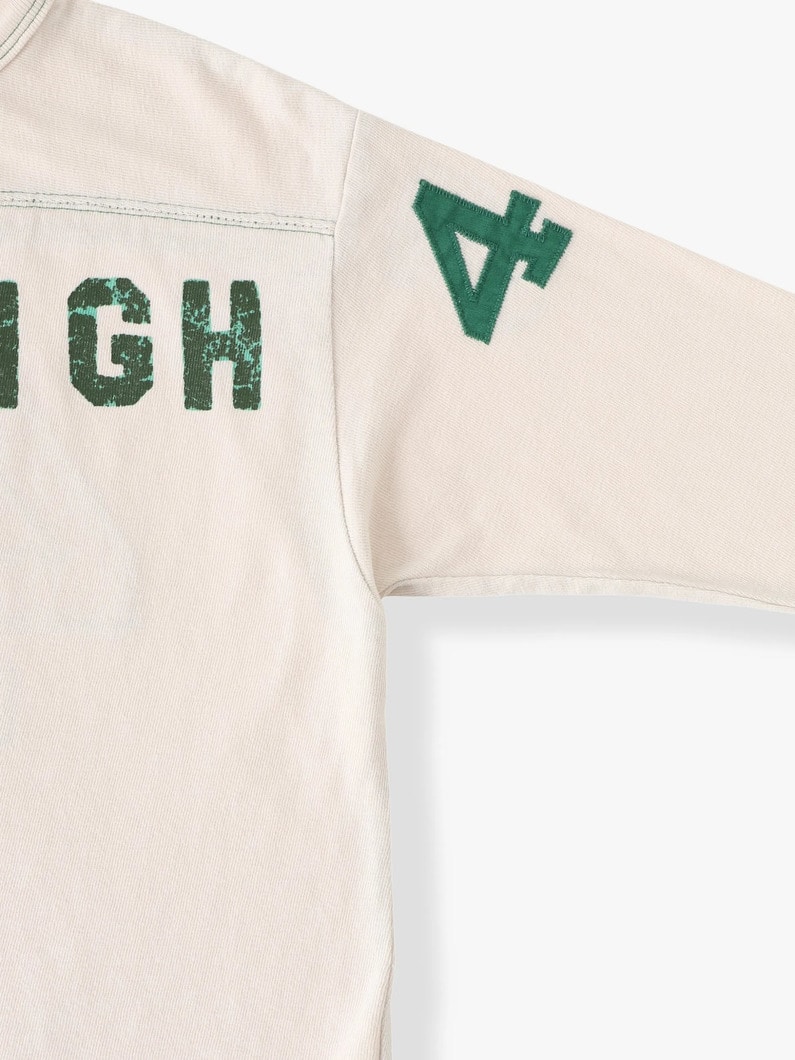 ヴィンテージ コットンジャージー 45 ロングスリーブ ティー（135-145cm） 詳細画像 white 2