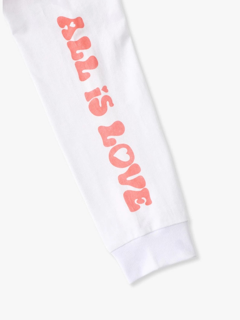 グラフィック プリント ロングスリーブ ティー（4-6Y） 詳細画像 white 3