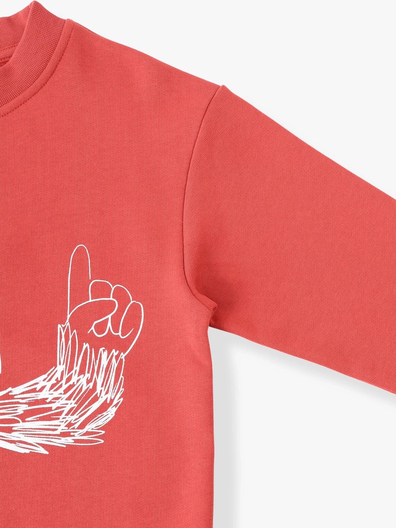 モンスター グラフィック プルオーパー（レッド/4-8Y） 詳細画像 red 2