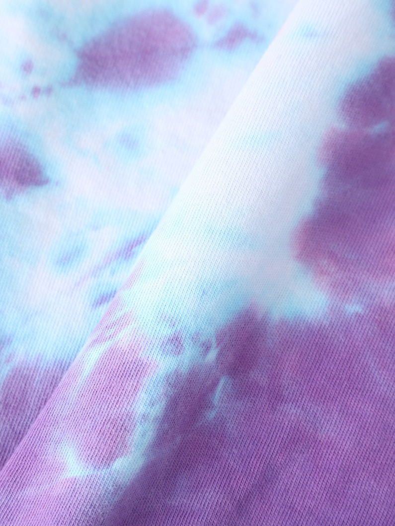 タイダイ ロングスリーブ ティー（グリーン/パープル/110-150cm） 詳細画像 purple 3