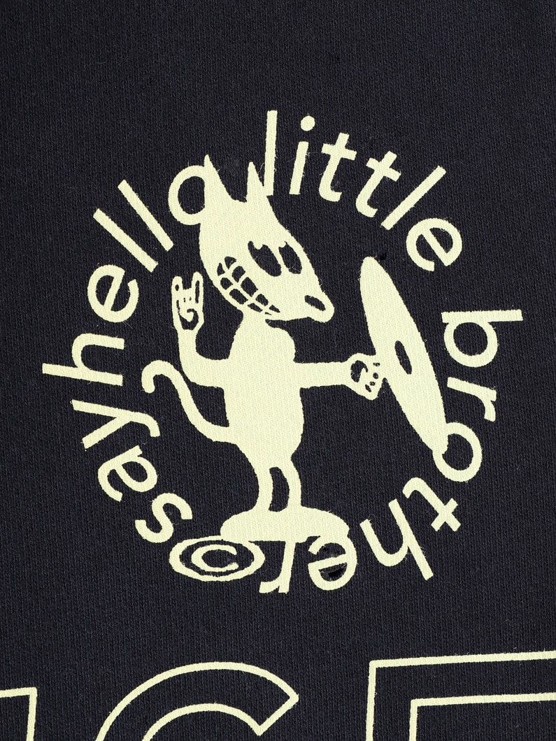 リッスン トゥ エブリシング スウェットシャツ（110-150cm） 詳細画像 navy 3