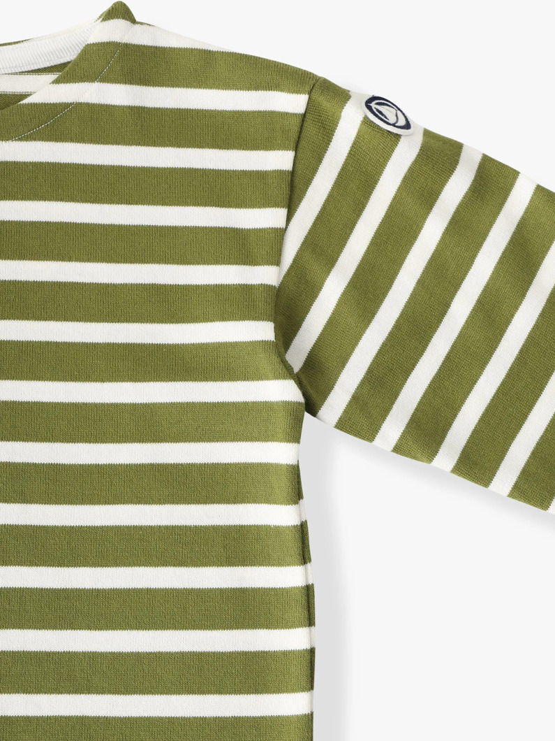 (ねずこ)meer. ビッグポケットロンパース（オリーブ） ねずこ様専用)meer. ビッグポケットロンパース（オリーブ）