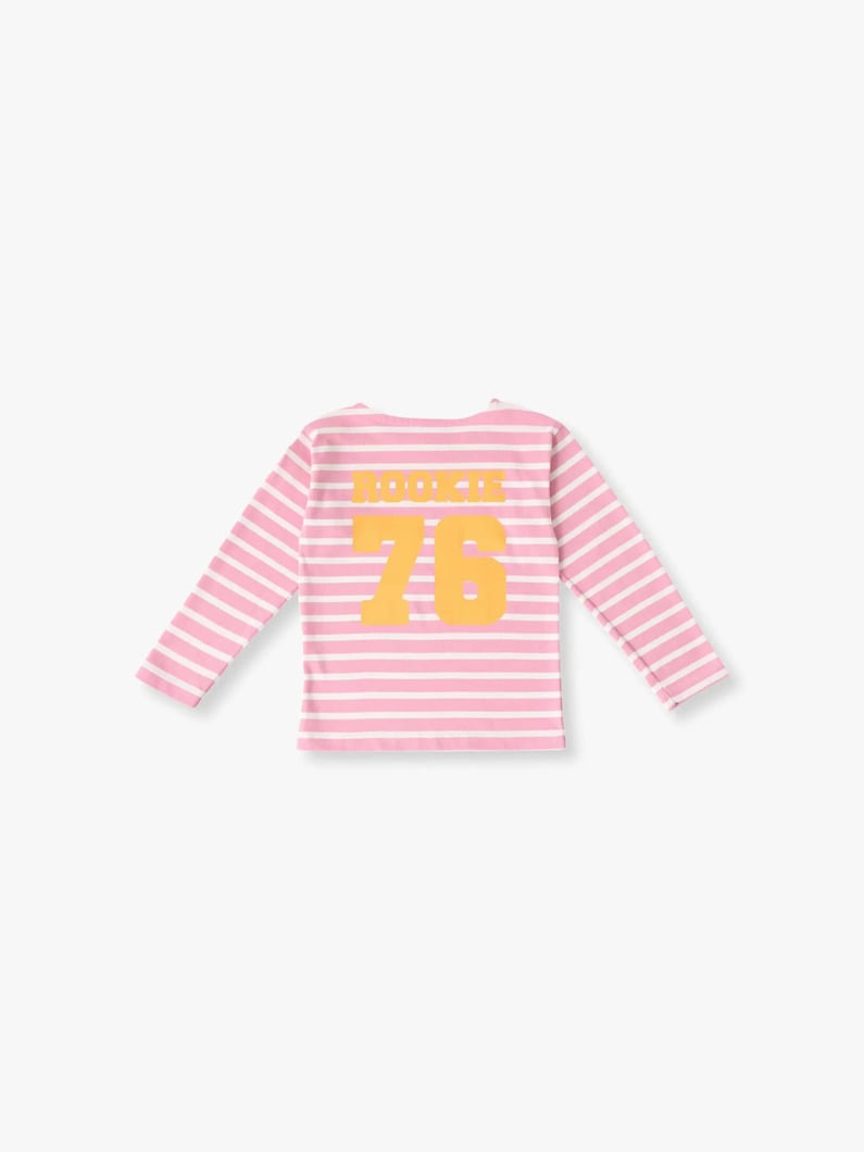 マリニエール ストライプ プルオーバー（ピンク/カーキ/ブルー/6-10Y） 詳細画像 pink 3