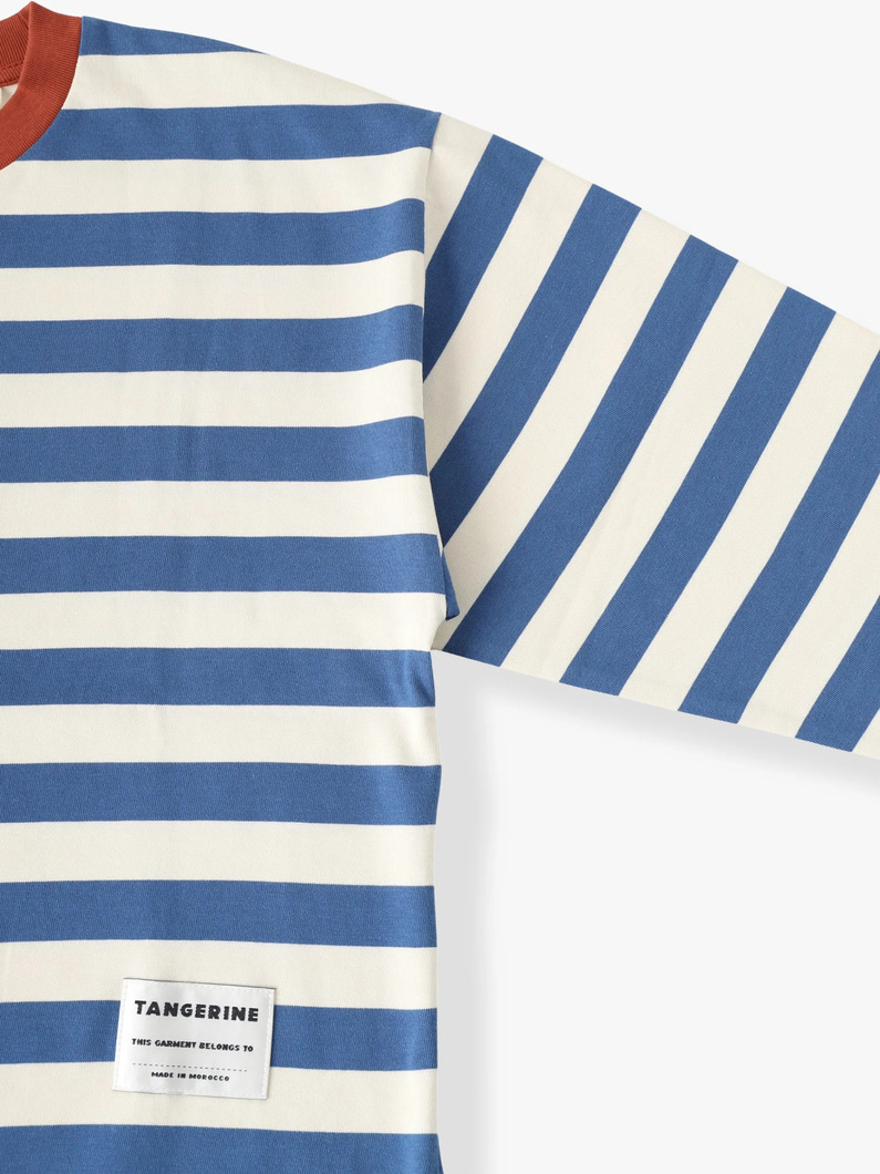 ブルー ストライプ ロングスリーブ ティー（10Y） 詳細画像 other 2