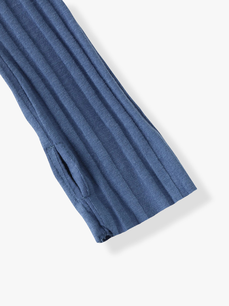 リブ ロングスリーブ トップス（6-8Y） 詳細画像 blue 3