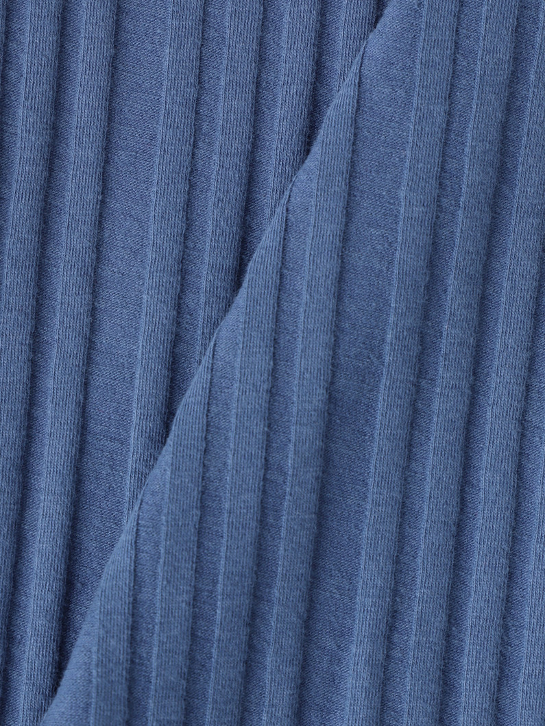 リブ ロングスリーブ トップス（6-8Y） 詳細画像 blue 5