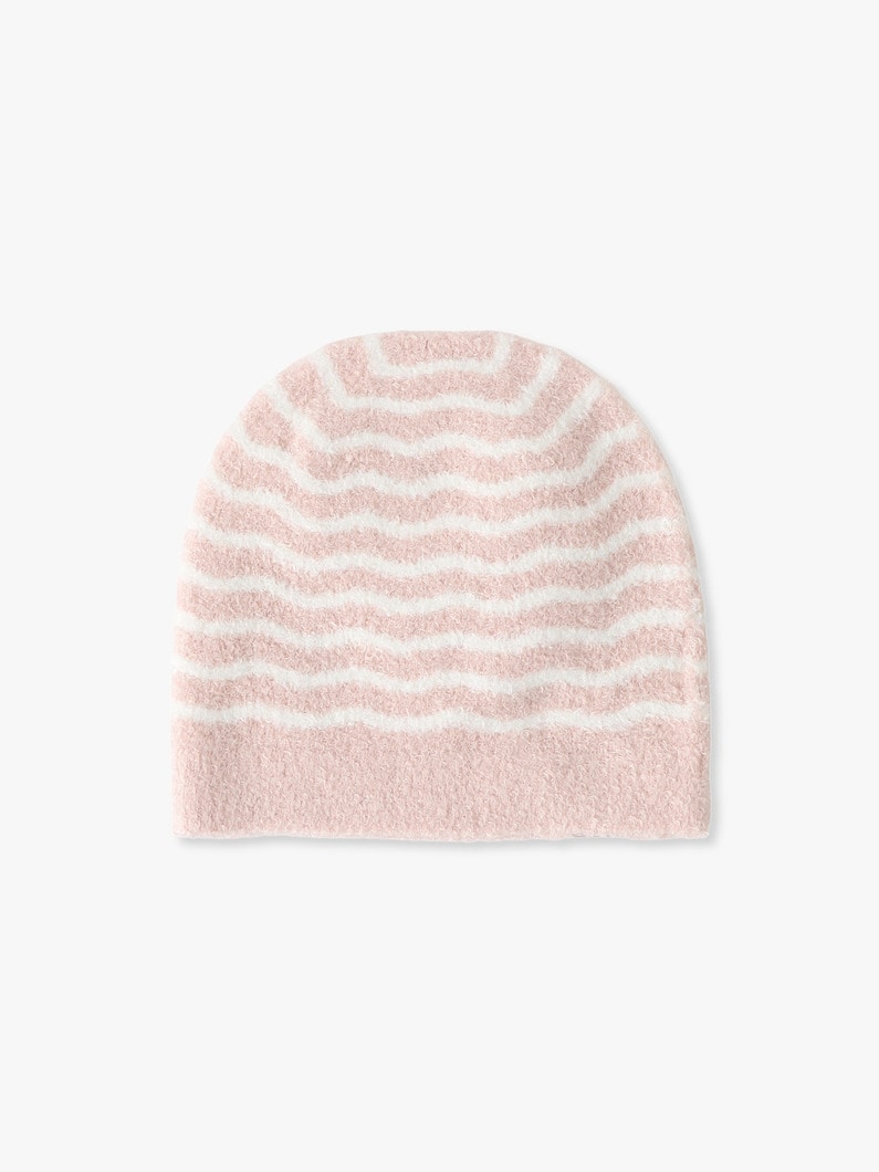 コージーシック ライト ベビー ボーダー ビーニー （ピンク/ダークブルー） 詳細画像 pink 1