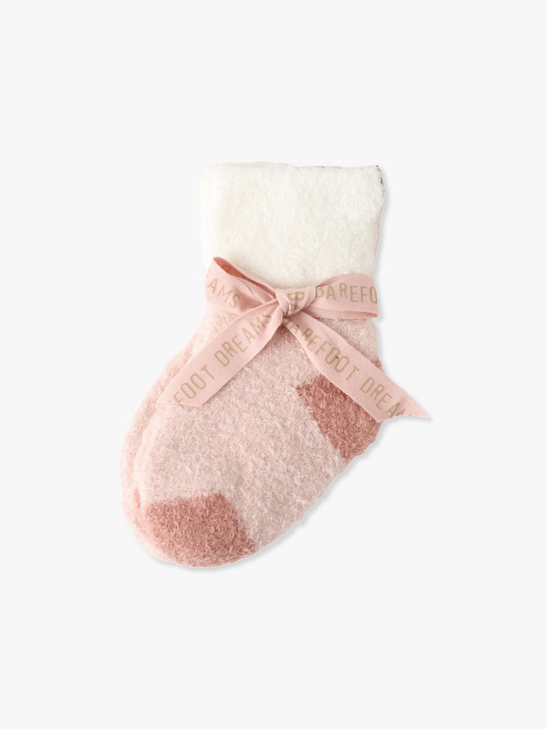 コージーシック ライト  ストライプ ベビー ソックス セット（ピンク/ダークブルー）  詳細画像 pink 1