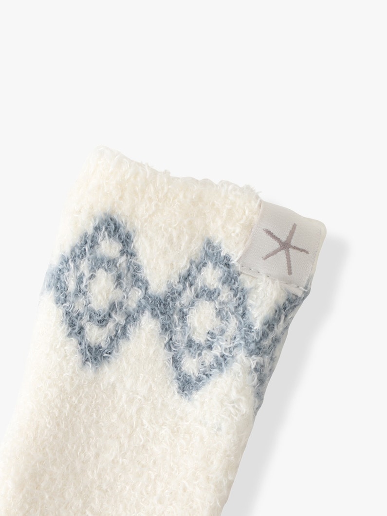 コージーシック ライト ベビー フェアアイル ビーニー＆ソックス セット（ピンク/ブルー） 詳細画像 pink 6