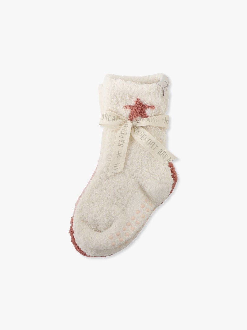 コージーシック カラーブロック ソックス（ピンク/ダークブルー） 詳細画像 pink