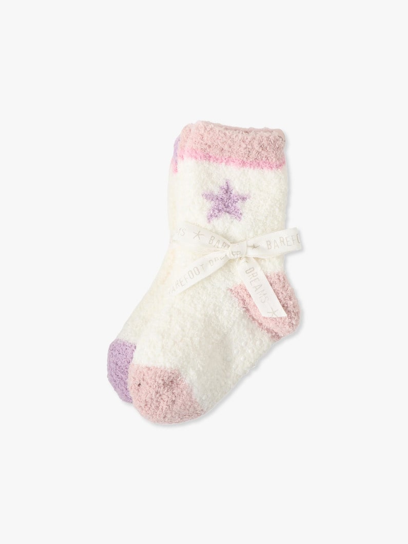 コージーシック スペース アドベンチャー ソックス（ピンク/ブルー）  詳細画像 pink 1