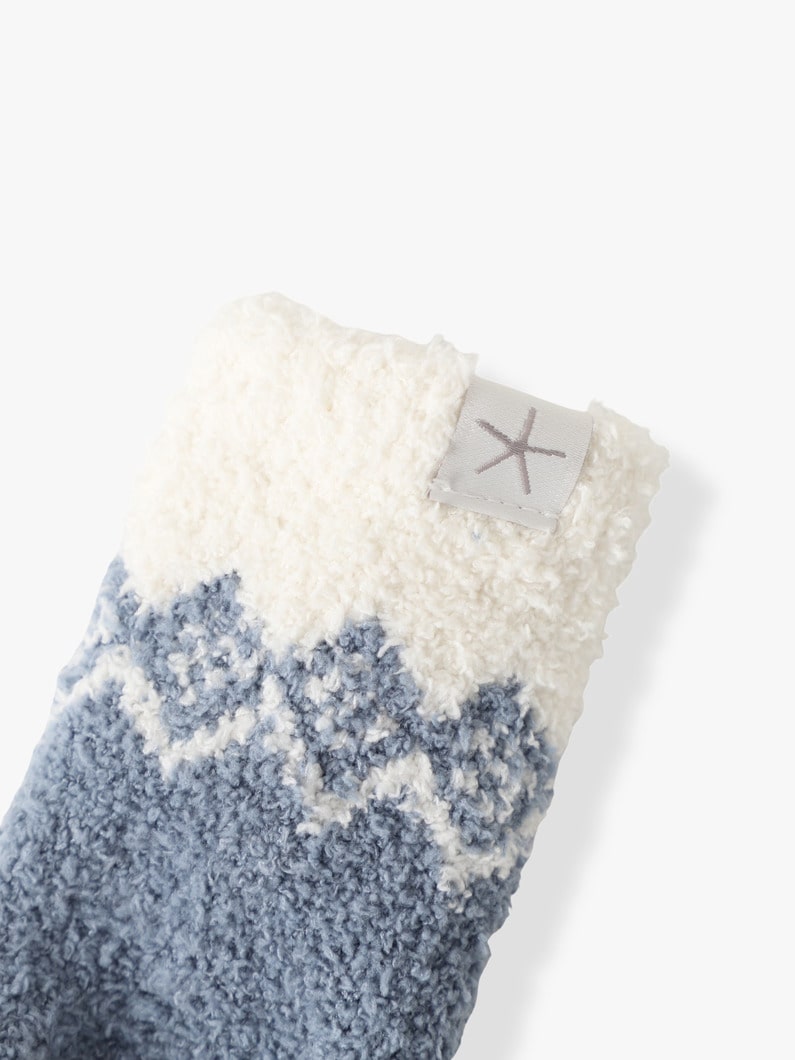 コージーシック フェアアイル ソックス（ピンク/ブルー） 詳細画像 pink 2