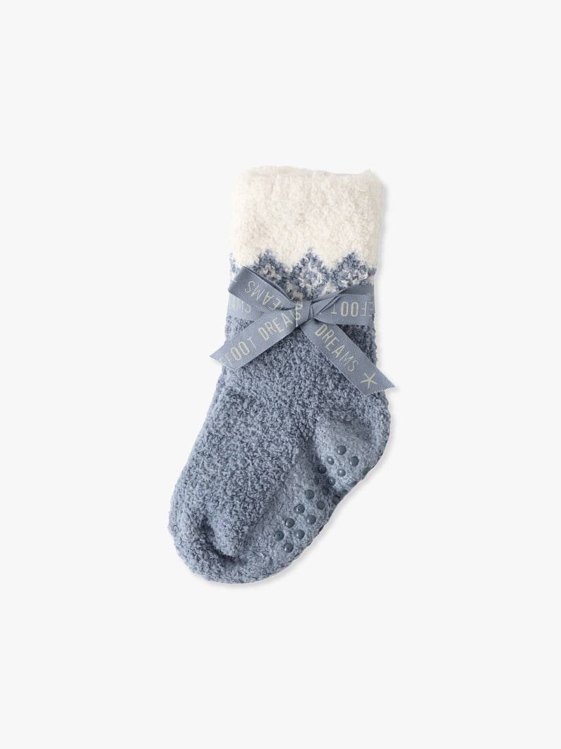 コージーシック フェアアイル ソックス（ピンク/ブルー） 詳細画像 blue