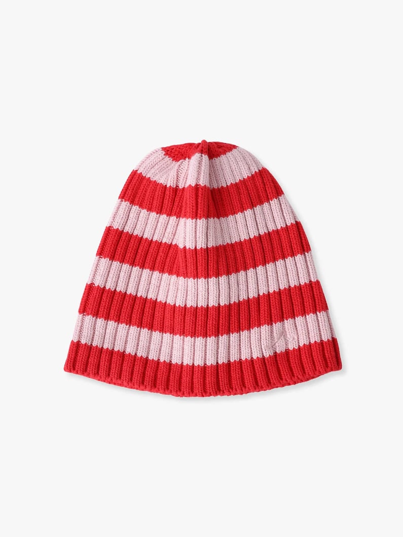 ストライプ ビーニー（レッド/ネイビー） 詳細画像 red 3