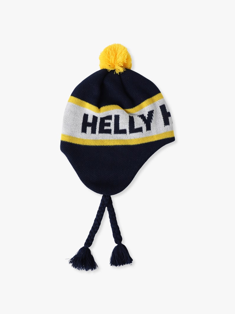ロゴ ポンポン ビーニー（ネイビー/アイボリー） 詳細画像 navy 1