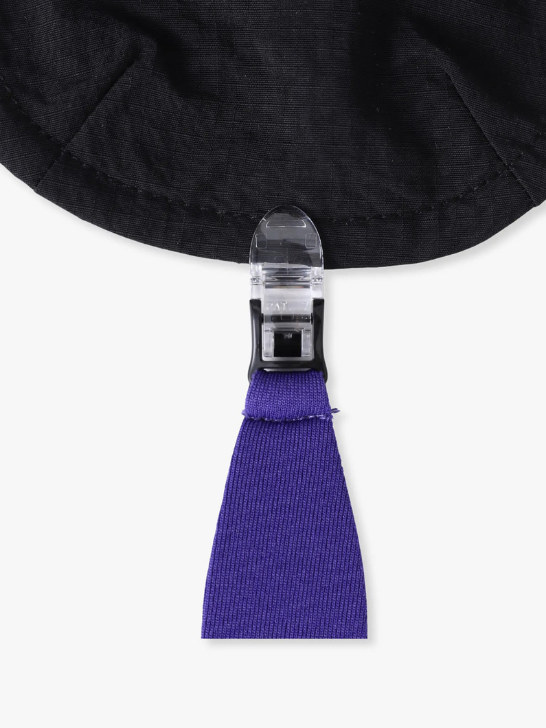 ナイロン ハイキング キャップ（ブラック/54-57cm） 詳細画像 black 4