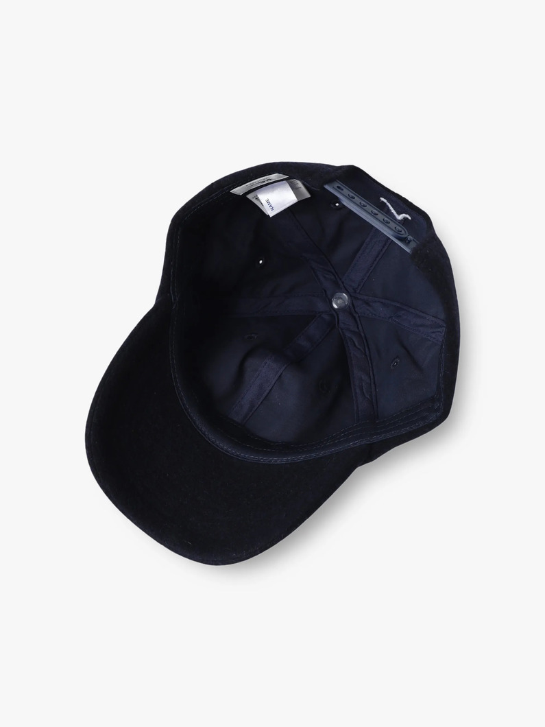 メルトン パッチ キャップ（ネイビー/レッド） 詳細画像 navy 3