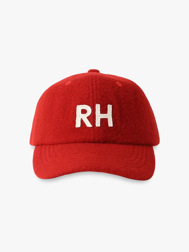 メルトン パッチ キャップ（ネイビー/レッド） 詳細画像 red 4