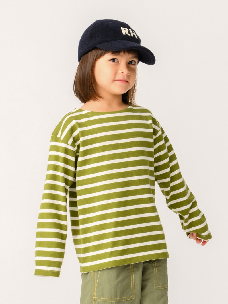 メルトン パッチ キャップ（ネイビー/レッド） 詳細画像 navy 2