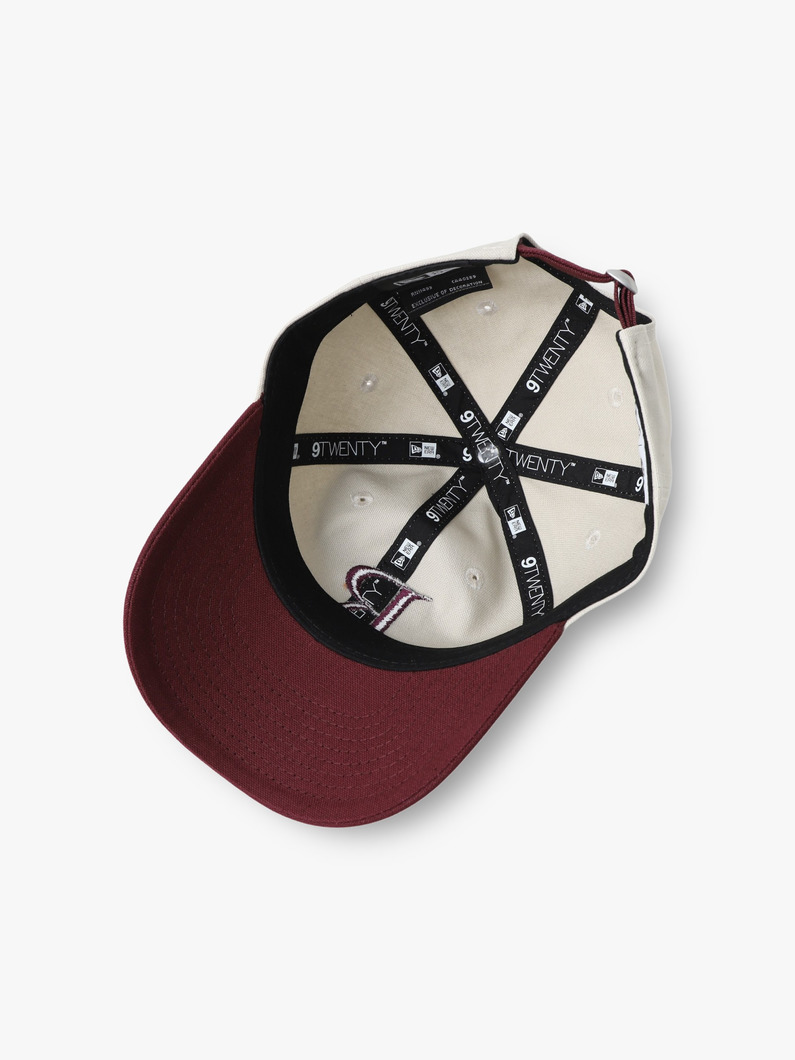 9TWENTY R ロゴキャップ（バーガンディー） 詳細画像 burgundy 3