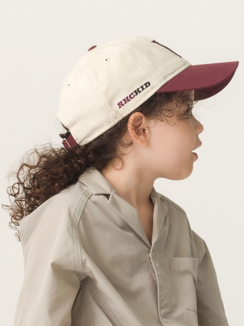 9TWENTY R ロゴキャップ（バーガンディー） 詳細画像 burgundy 2