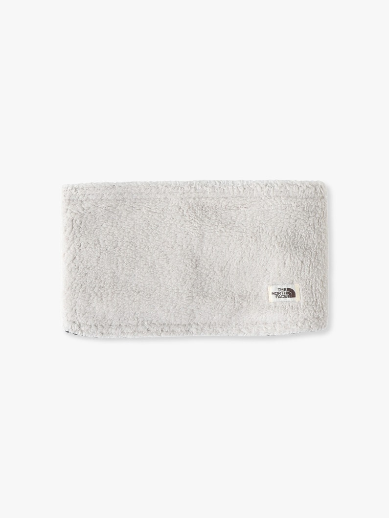 リバーシブル コージー ネックウォーマー（ブルー/パープル/ブラック） 詳細画像 black 2