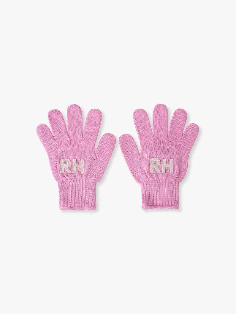 パッチ グローブ（ピンク/グリーン/ブルー/グレー/パープル/ブラック） 詳細画像 pink