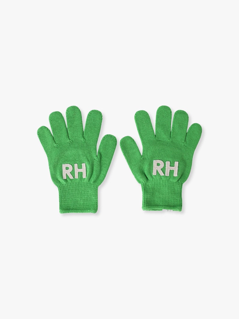 パッチ グローブ（ピンク/グリーン/ブルー/グレー/パープル/ブラック） 詳細画像 green 1