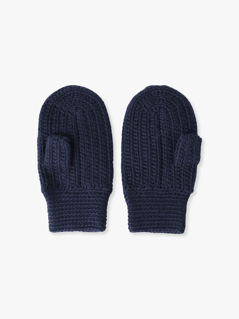ブロマ クロシェ ミトン 詳細画像 navy 1