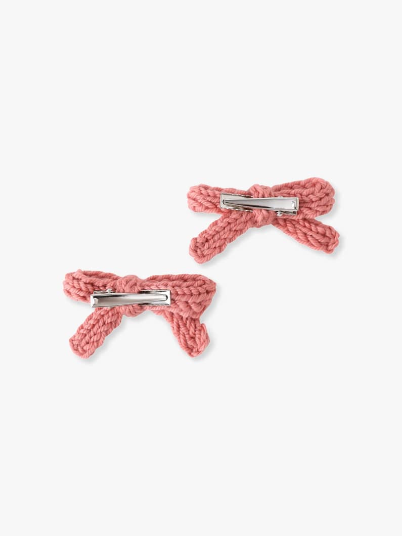 ゴールディ ボウ セット（ダークピンク/グリーン） 詳細画像 dark pink 1