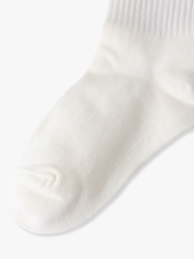 スリー ライン ソックス（13-21cm） 詳細画像 burgundy 2