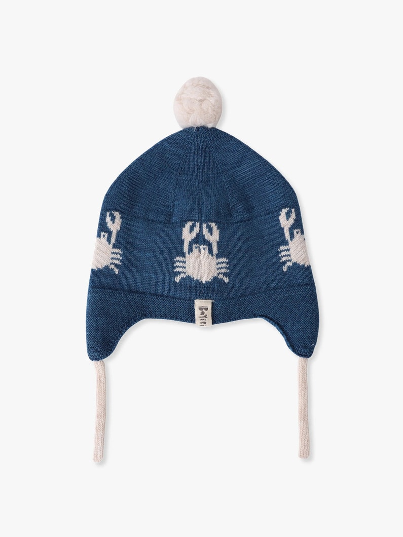 ダンシング クラブス ニット キャップ（6-12M） 詳細画像 navy 1