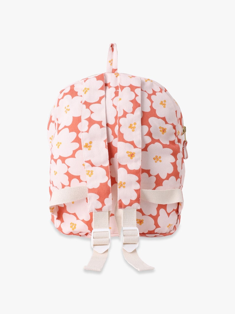 フラワー プリント バック パック 詳細画像 orange 3