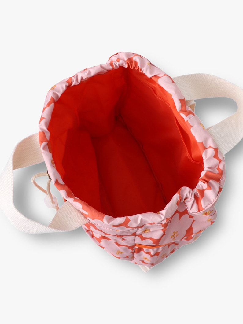 フラワー プリント 2way バックパック 詳細画像 orange 4