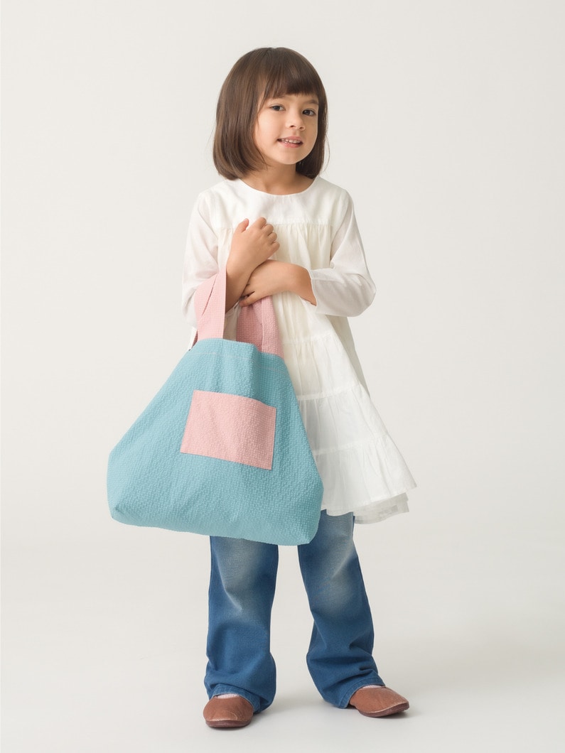 リバーシブル レッスンバッグ（ピンク/ネイビー） 詳細画像 pink 2