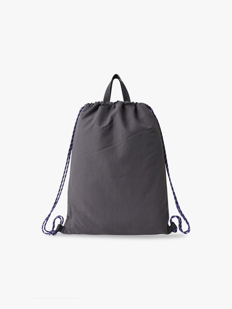 ブロック チェック ナップサック 詳細画像 charcoal gray 1