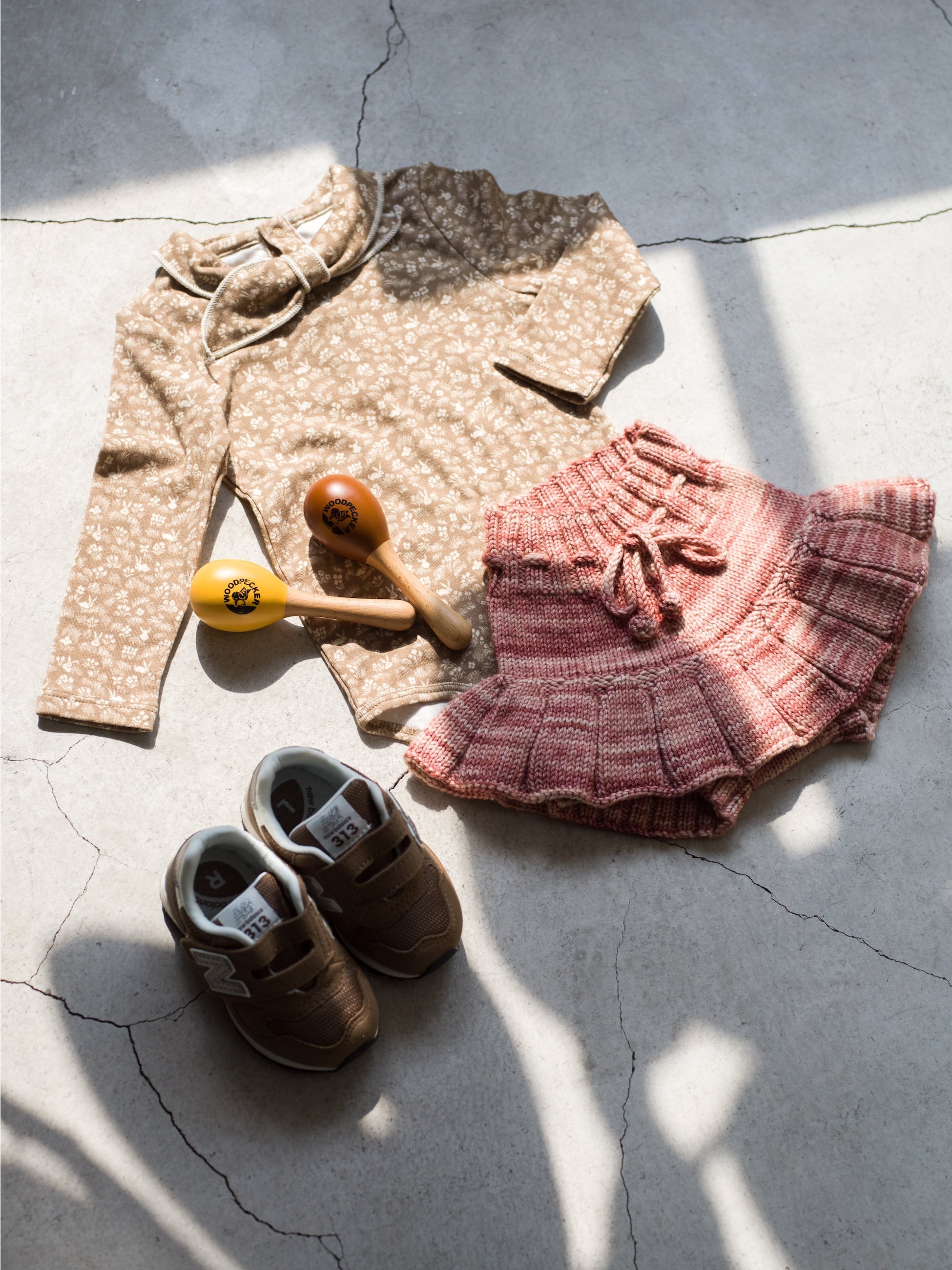 313 フック＆ループ シューズ（14-16.5cm）｜New Balance