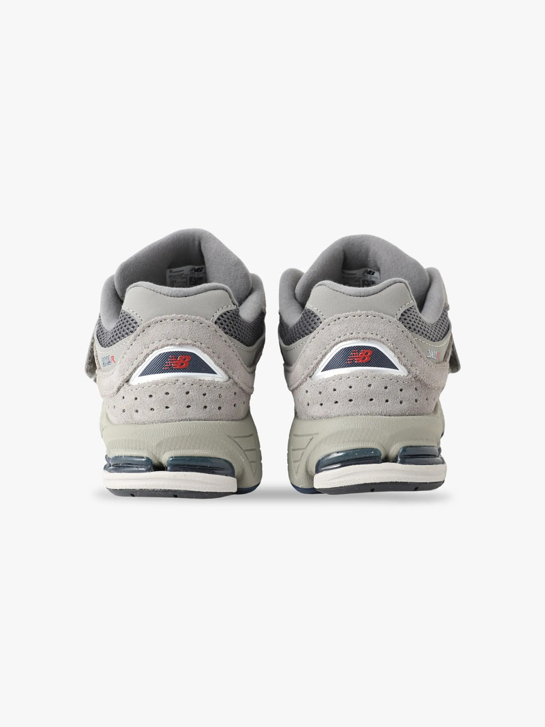 2002 フック＆ループ シューズ（17-21cm） 詳細画像 gray 5