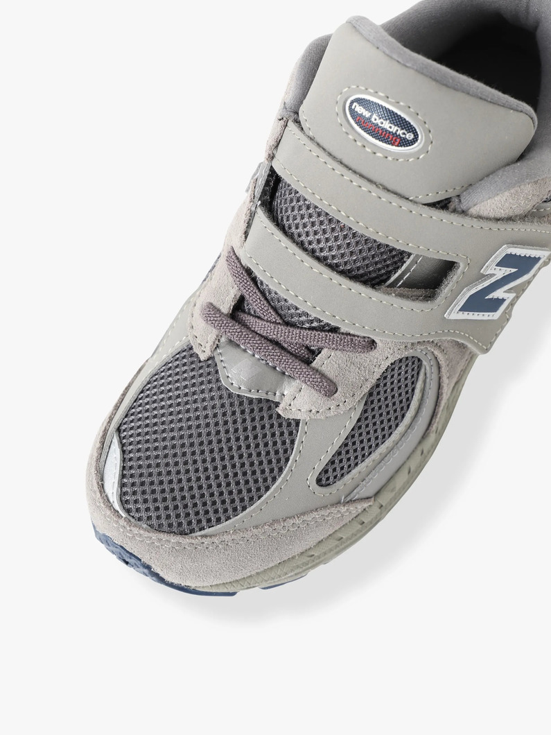 2002 フック＆ループ シューズ（17-21cm） 詳細画像 gray 6