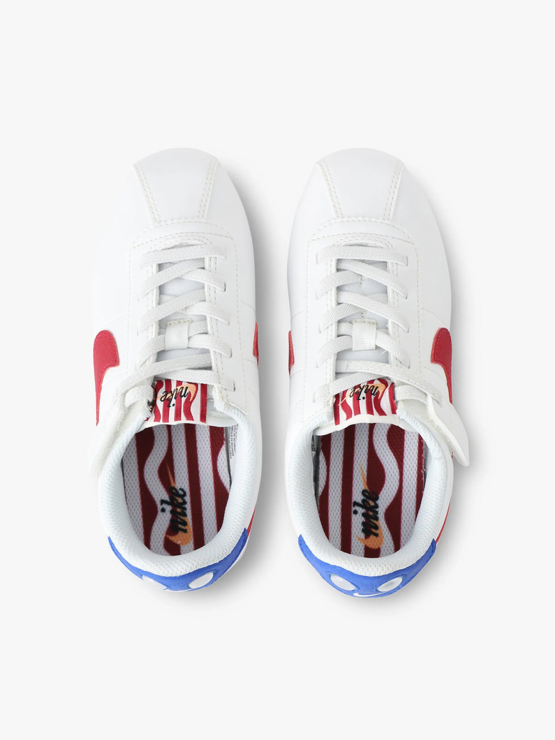 ナイキ コルテッツ SE イージーオン シューズ（ホワイト/18-19.5cm） 詳細画像 white 4