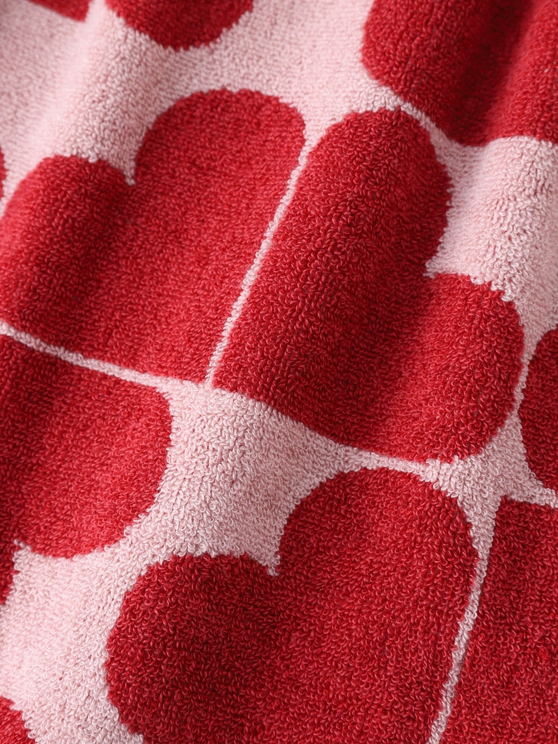 キッズ バス タオル（ハート/スモール） 詳細画像 red 5
