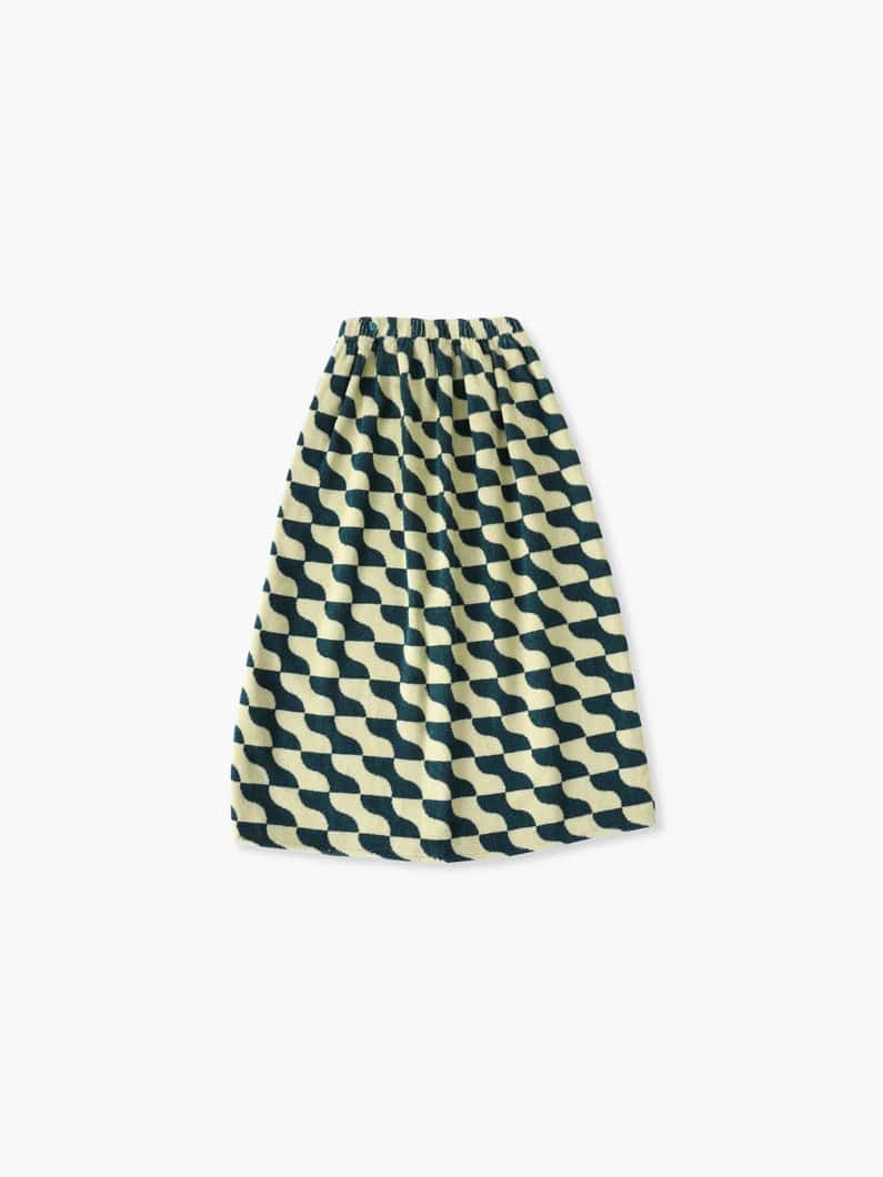 キッズ バス タオル（ウェーブ/ミディアム） 詳細画像 green 1