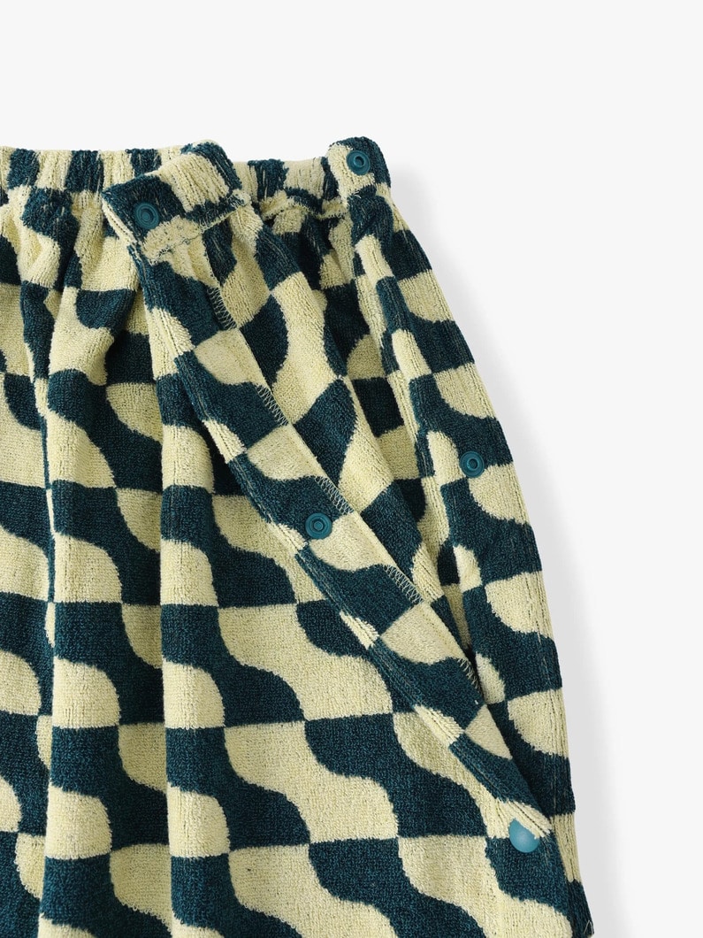 キッズ バス タオル（ウェーブ/ミディアム） 詳細画像 green 2