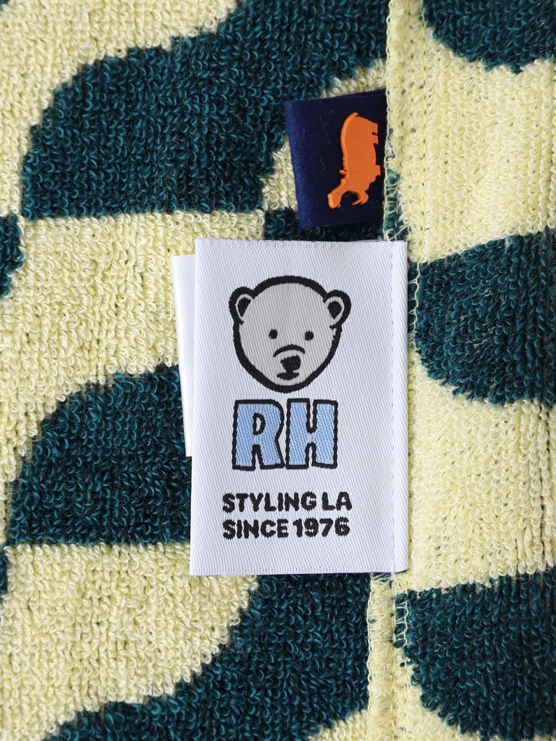 キッズ バス タオル（ウェーブ/ミディアム） 詳細画像 green 4