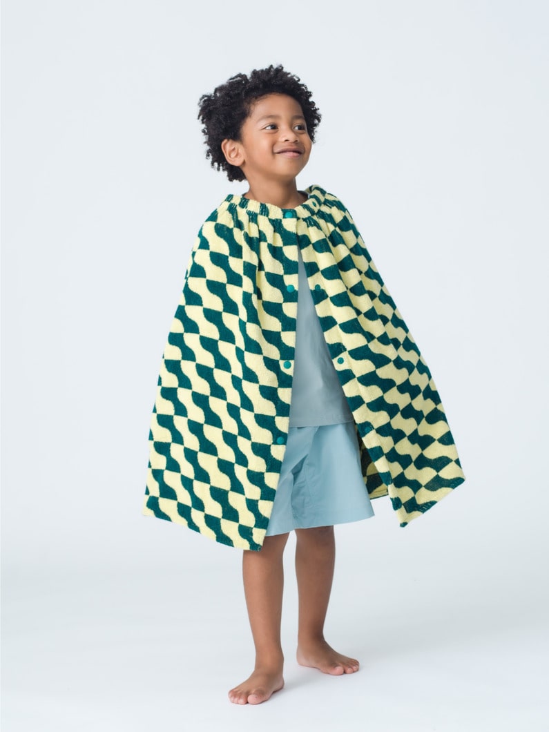 キッズ バス タオル（ウェーブ/ミディアム） 詳細画像 green 3