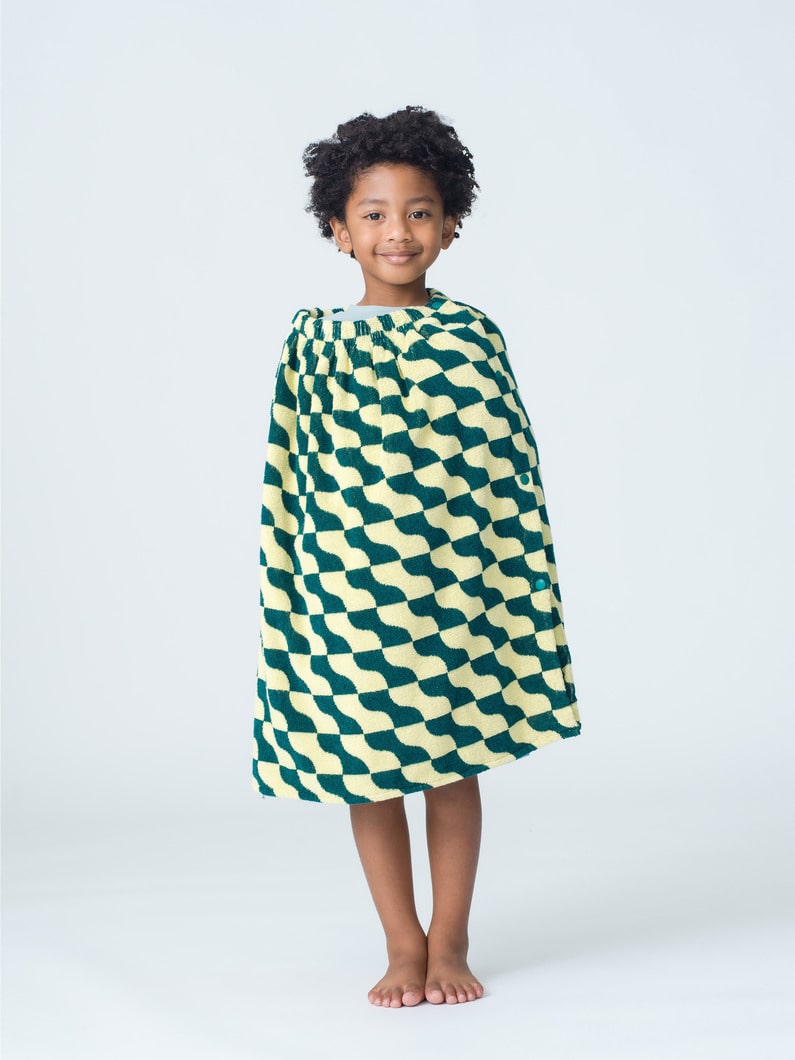 キッズ バス タオル（ウェーブ/ミディアム） 詳細画像 green 5