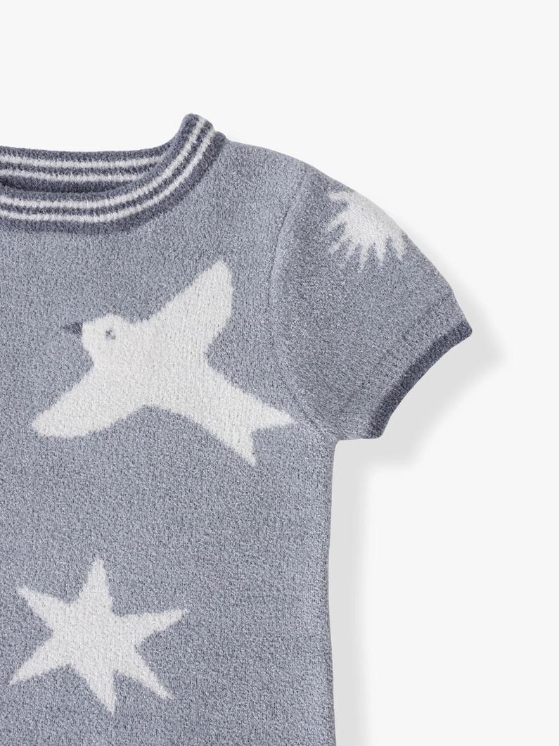 スパロー ベビー ロンパース（ピンク/ダークブルー/6-12M） 詳細画像 dark blue 2