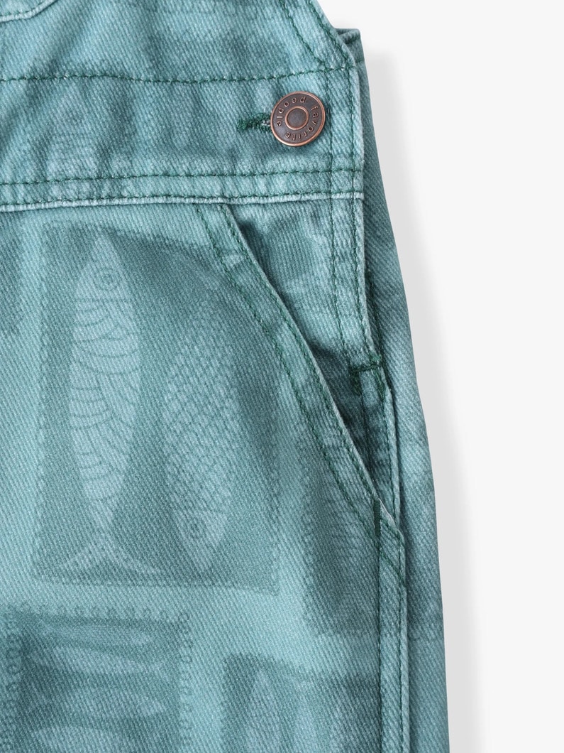 アルファマ オーバーオール（3-6Y） 詳細画像 green 3