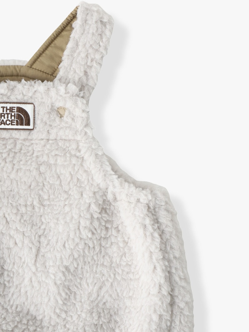 カドル フリース オーバーオール（80-90cm） 詳細画像 ivory 2